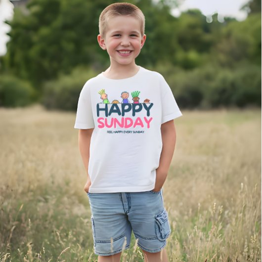 Gelukkig zondag  t-shirt