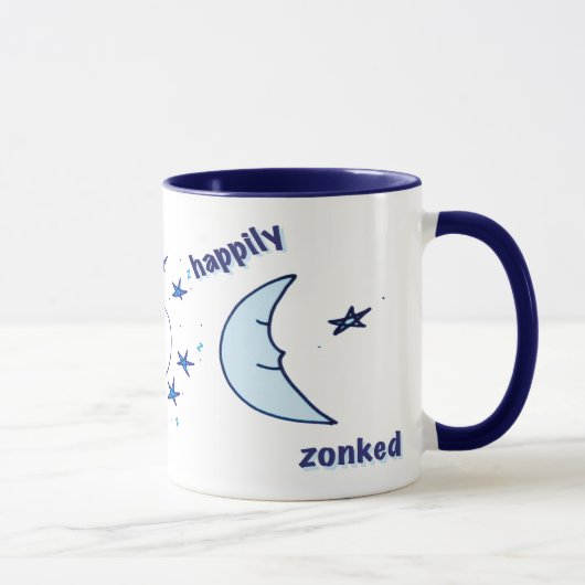 Gelukkig Zonked Mok (Rechts)
