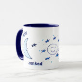 Gelukkig Zonked Mok (Voorkant links)