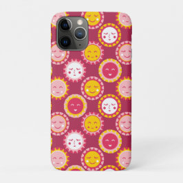 Gelukkig zonpatroon Case-Mate iPhone case