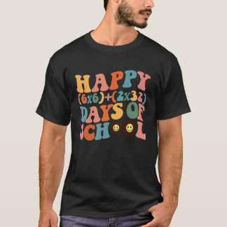 Gelukkige 100 dagen school Groovy  Presenteert Ler T-shirt