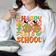 Gelukkige 100 dagen school. Leraar appreciatie