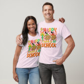 Gelukkige 100 dagen school. Leraar appreciatie T-shirt (Unisex)