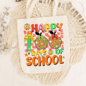 Gelukkige 100 dagen school. Leraar appreciatie Tote Bag