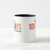 Gelukkige 100 dagen school leraar mok (Midden)