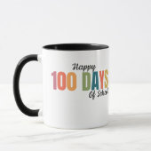 Gelukkige 100 dagen school leraar mok (Links)