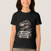 Gelukkige 100 dagen van school eng grappig Tri-Blend shirt (Voorkant)