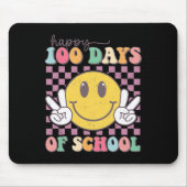 Gelukkige 100 dagen van School Lachleraar Jongen M Muismat (Voorkant)