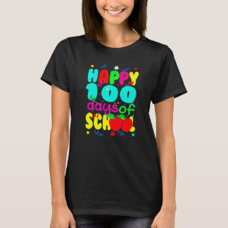 Gelukkige 100 dagen van school Schattige leraar St T-shirt