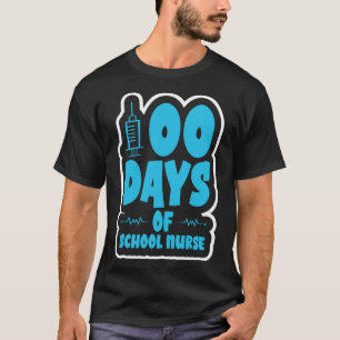 Gelukkige 100 dagen van schoolverpleegster Pullove T-shirt