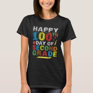 Gelukkige 100e Dag van de Geschenk van de Tweede R T-shirt