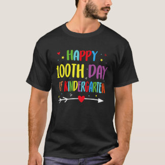 Gelukkige 100e dag van kleuterleidster studenten 1 t-shirt