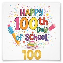 Gelukkige 100e Schooldag