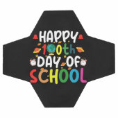 Gelukkige 100e Schooldag Leraar Student Voetbal (Enkel)