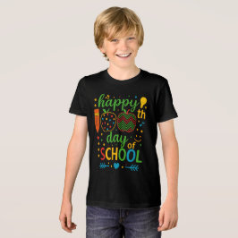 Gelukkige 100e schooldag - Leuke & Kleurrijke  Tri-Blend Shirt