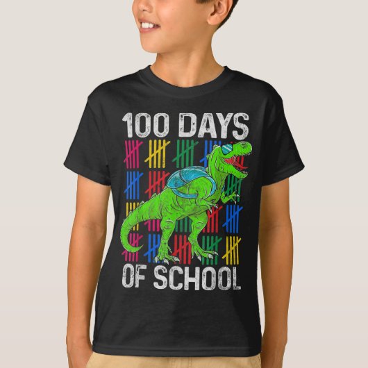Gelukkige 100e schooldag t-shirt (Voorkant)