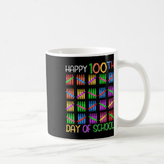 Gelukkige 100e schooldag voor leerkinderen 100 dag koffiemok