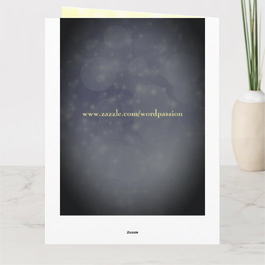 Gelukkige 100e verjaardag groet kaart (Achterkant)