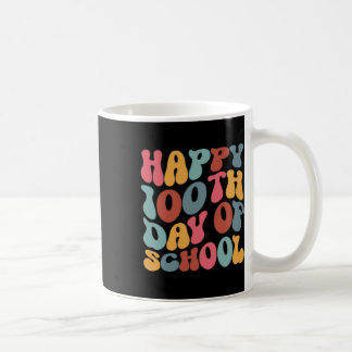 Gelukkige 100ste Dag van de School Retro 100 Dagen Koffiemok