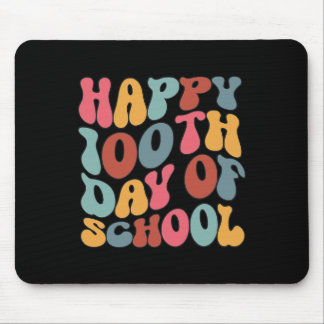 Gelukkige 100ste Dag van de School Retro 100 Dagen Muismat