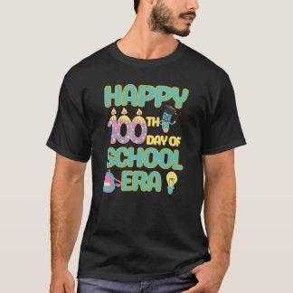 Gelukkige 100ste dag van het schooltijdperk Terug T-shirt