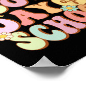 Gelukkige 100ste dag van school Schattigee student Poster (Hoek)