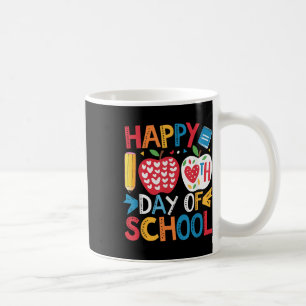 Gelukkige 100ste dagen van de School Leraar Studen Koffiemok