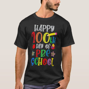 Gelukkige 100ste Schooldag 100 Dagen Peuter T-shirt