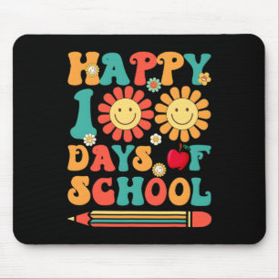 Gelukkige 100ste schooldag leraar Groovy - 100 dag Muismat