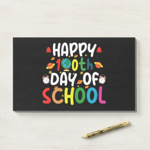 Gelukkige 100ste Schooldag Leraar Student Post-it® Notes