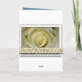 Gelukkige 100ste Verjaardag - met rozen! Kaart (Achterkant)