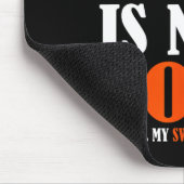 Gelukkige 10e verjaardag 10 jaar oud basketbal 10e muismat (Hoek)