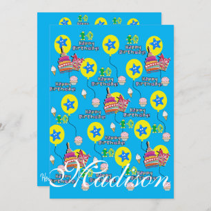 Gelukkige 10e verjaardag Uitnodiging Verjaardag #1