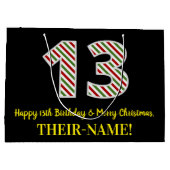 Gelukkige 13de Verjaardag & Vrolijk Kerstmis, Doua Groot Cadeauzakje (Achterkant)