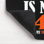 Gelukkige 14e Verjaardag 14 Jaar Oud Basketbal 14e Muismat (Hoek)