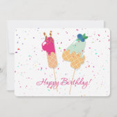 Gelukkige 14e verjaardag feestdagenkaart (Voorkant)