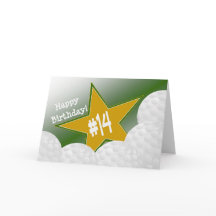 Gelukkige 14e verjaardag, Golfster!