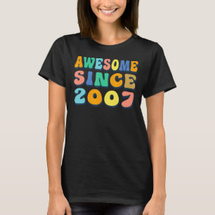 Gelukkige 15e Verjaardag 15 Jaar Oud Geweldige sin T-shirt
