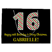 Gelukkige 16de Verjaardag & Vrolijk Kerstmis, Doua Groot Cadeauzakje (Achterkant)