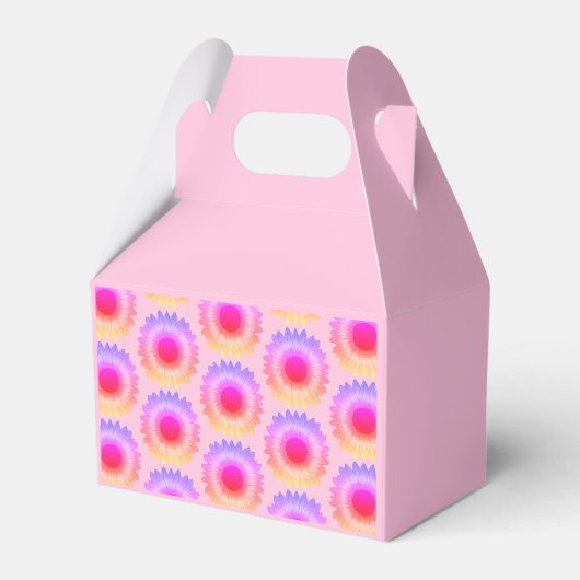 Gelukkige 16e verjaardag gunstbox bedankdoosjes (Achterkant)