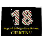 Gelukkige 18de Verjaardag & Vrolijk Kerstmis, Doua Groot Cadeauzakje (Achterkant)