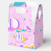 Gelukkige 18e verjaardag. bedankdoosjes (Geopend)