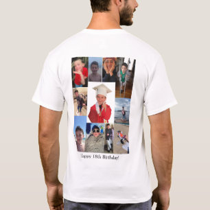 Gelukkige 18e verjaardag Evan!  T-shirt