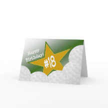 Gelukkige 18e verjaardag, Golfster!