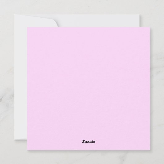 Gelukkige 18e Verjaardag Roze Kaart (Achterkant)