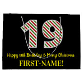 Gelukkige 19de Verjaardag & Vrolijk Kerstmis, Doua Groot Cadeauzakje (Achterkant)