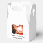 Gelukkige 1e Moederdag beste moeder ooit foto naam Bedankdoosjes (Geopend)