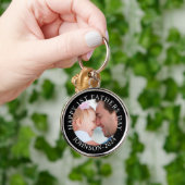 Gelukkige 1e Vaderdag. Mijn Schattigee papa Sleutelhanger (Hand)