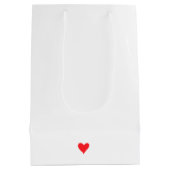 Gelukkige 1e Verjaardag als mijn Papa Custom Foto Medium Cadeauzakje (Achterkant)