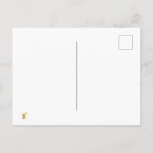 Gelukkige 1e Verjaardag, Gepersonaliseerde Teddybe Briefkaart (Achterkant)